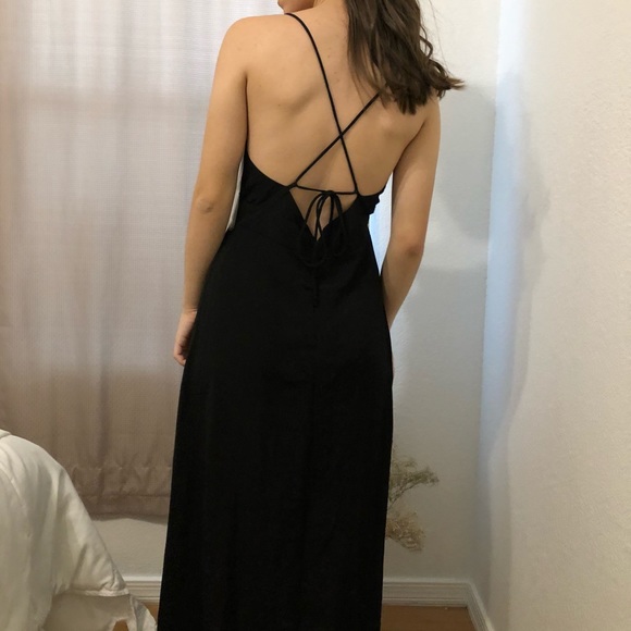 Long black dress - bridesmaid - Picture 4 of 4